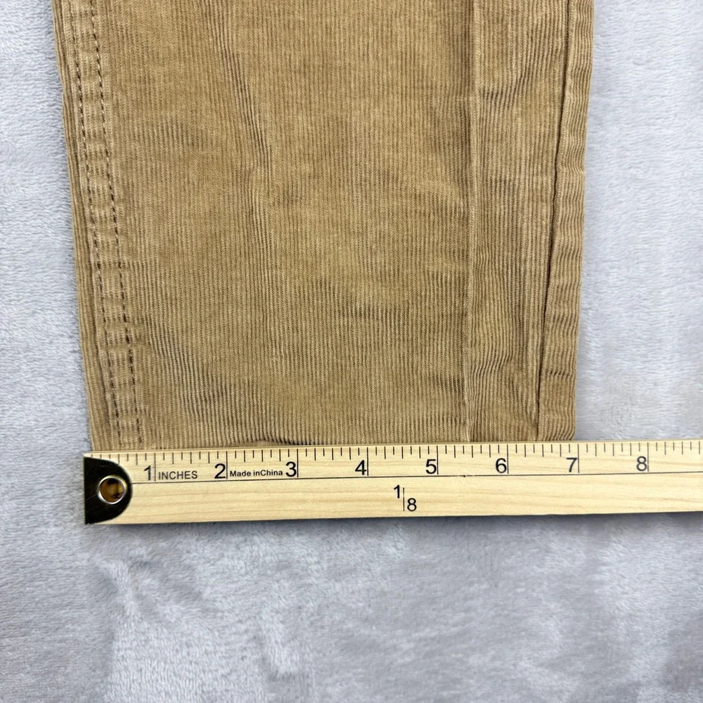 Old Navy Pants Men 34x30(29) Tan Brown Slim Built in Flex Corduroy Winter Preppy